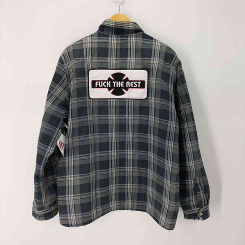 シュプリーム Supreme Quilted Flannel Shirt キルティング フランネルシャツ ジャケット メンズ import:L
