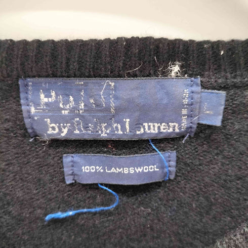 ポロラルフローレン POLO RALPH LAUREN ラムウール Vネック ニット メンズ import:L