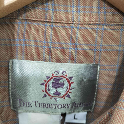 ザテリトリーアヘッド THE TERRITORY AHEAD L/S チェックネルシャツ メンズ import:L