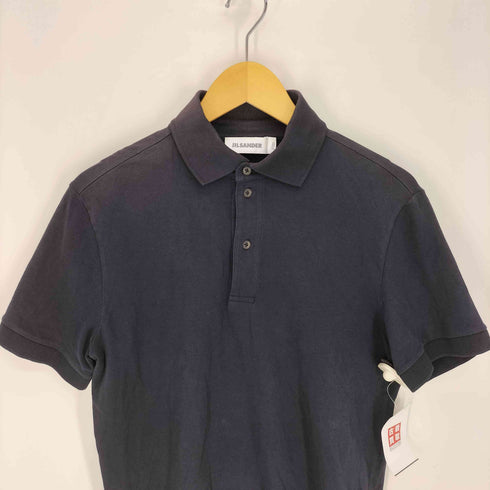 ジルサンダー JIL SANDER ギリシャ製 コットン S/S ポロシャツ メンズ M