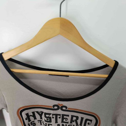 ヒステリックグラマー HYSTERIC GLAMOUR HYSTERIC IS THE ANSWER Y2K カットソー レディース FREE