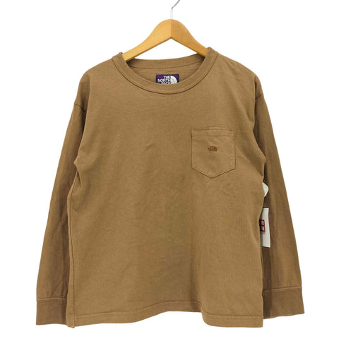 ノースフェイスパープルレーベル THE NORTH FACE PURPLE LABEL 21SS 7oz L/S POCKET TEE ポケット Tシャツ レディース import:S
