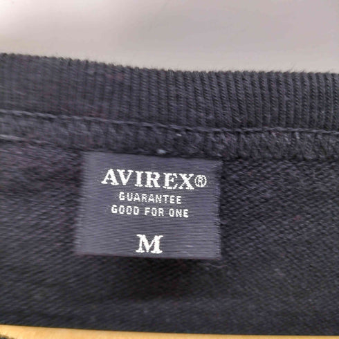 アヴィレックス AVIREX SWITCHING VARSITY クルーネックスウェットシャツ メンズ JPN:M
