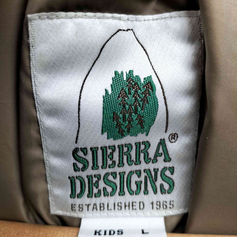シェラデザイン SIERRA DESIGNS 60/40 ロクヨンクロス ダウン ジャケット レディース KIDS L
