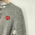 プレイコムデギャルソン PLAY COMME des GARCONS AD2022 Cardigan Invader Emblem レディース JPN:L