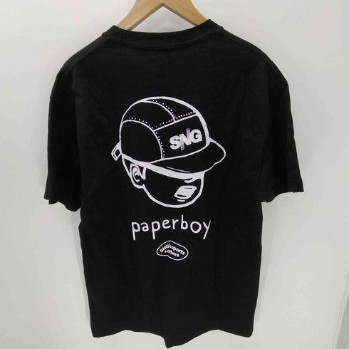 SNG's sports+others 両面 グラフィック ロゴ プリント Tシャツ メンズ JPN:L