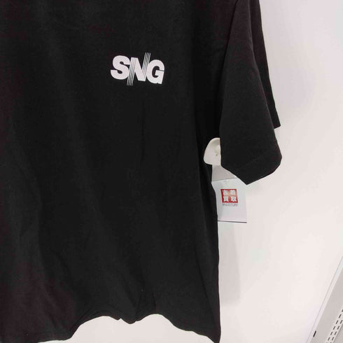 SNG's sports+others 両面 グラフィック ロゴ プリント Tシャツ メンズ JPN:L