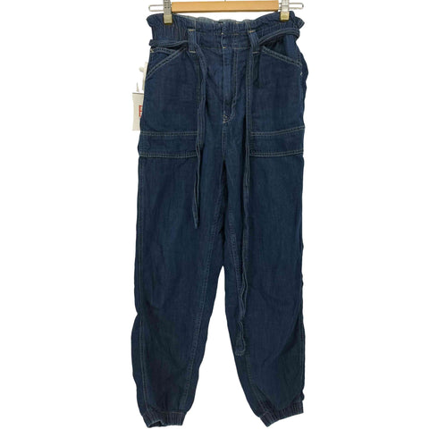 ポロラルフローレン POLO RALPH LAUREN BELTED DENIM JOGGER PANTベルテッド デニム ジョガー パンツ レディース 25R 160/64A