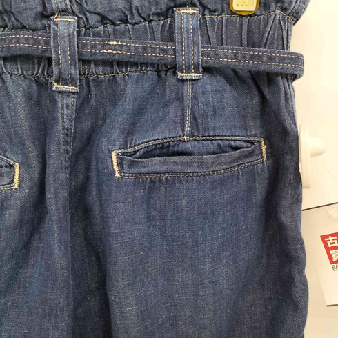 ポロラルフローレン POLO RALPH LAUREN BELTED DENIM JOGGER PANTベルテッド デニム ジョガー パンツ レディース 25R 160/64A
