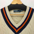 ポロバイラルフローレン Polo by RALPH LAUREN ウール カシミヤ チルデン ケーブル ニット ベスト メンズ import:L