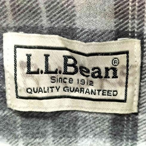 エルエルビーン L.L.Bean カナダ製 ボタンダウン コットン チェック フランネルシャツ メンズ import:M