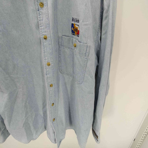 オールスポーツ ALL sport 90S REAL DOOD DENIM デニム ボタンダウン L/S シャツ メンズ import:XL