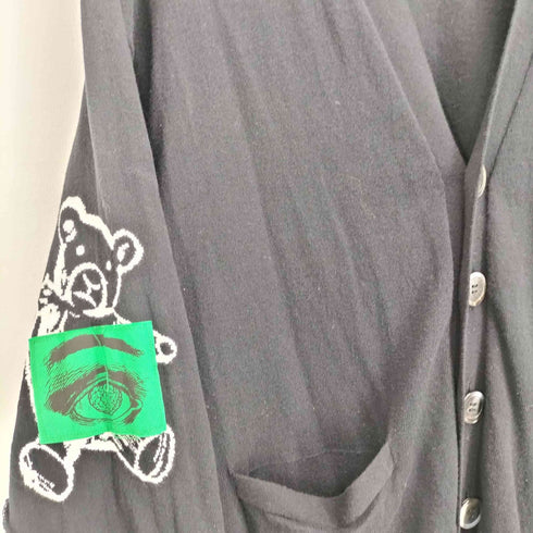 アンダーカバー UNDER COVER JUN TAKAHASHI 25SS Lost Cloud Co/Ca袖JQ&パッチニットカーディガン メンズ JPN:2