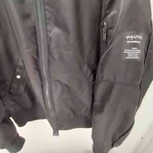 アンダーカバー UNDERCOVER MA-1 ジップアップ バック プリント ブルゾン メンズ JPN:L