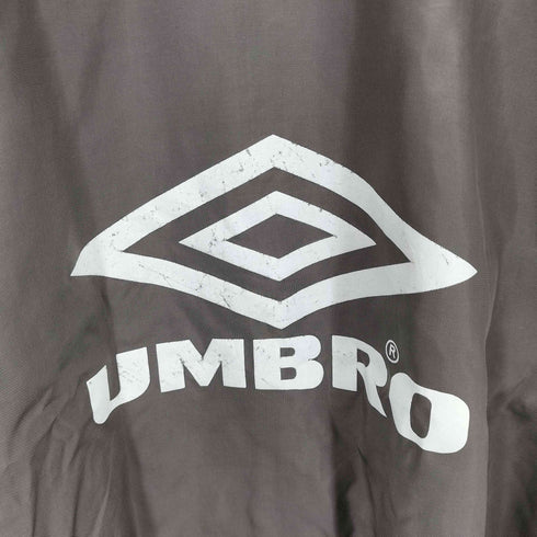 アンブロ UMBRO 90s 背面ロゴプリント 企業 チームロゴ ワッペンナイロンジャケット メンズ JPN:S