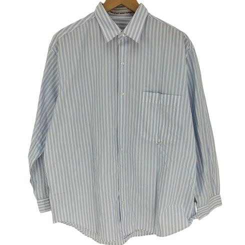 パパス papas WALL GUY SHIRT ストライプ L/S レギュラーカラーシャツ メンズ JPN:L