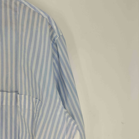 パパス papas WALL GUY SHIRT ストライプ L/S レギュラーカラーシャツ メンズ JPN:L