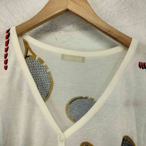 iarmoire de luxe テニス柄カーディガン レディース JPN:38