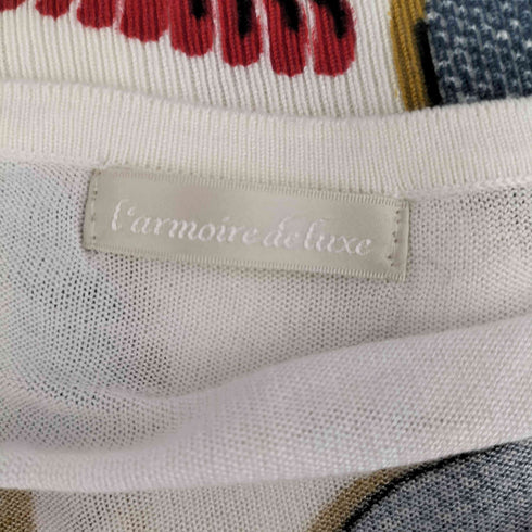 iarmoire de luxe テニス柄カーディガン レディース JPN:38