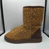 アグ UGG CLASSIC SHORT クラシック ショート レオパード 柄 ムートン ブーツ レディース US:7