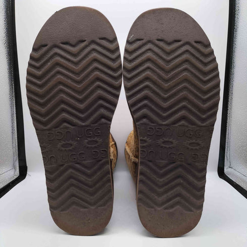 アグ UGG CLASSIC SHORT クラシック ショート レオパード 柄 ムートン ブーツ レディース US:7