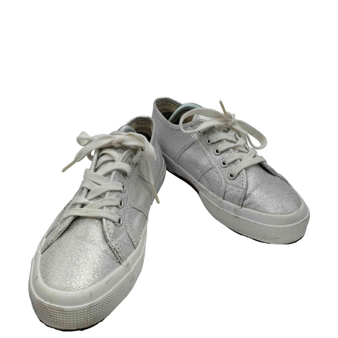 スペルガ SUPERGA LAMEW 2750 ラメ ローカット スニーカー レディース US:7.5