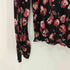 be Blumarine レーヨン100 花柄 レース切替 ブラウス レディース US:0-2
