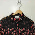 be Blumarine レーヨン100 花柄 レース切替 ブラウス レディース US:0-2