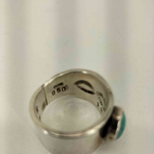 シルバー950 ターコイズリング メンズ 19号