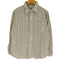 ポストオーバーオールズ POST OVERALLS USA製 グラフチェック L/S レギュラーカラーシャツ メンズ import:L