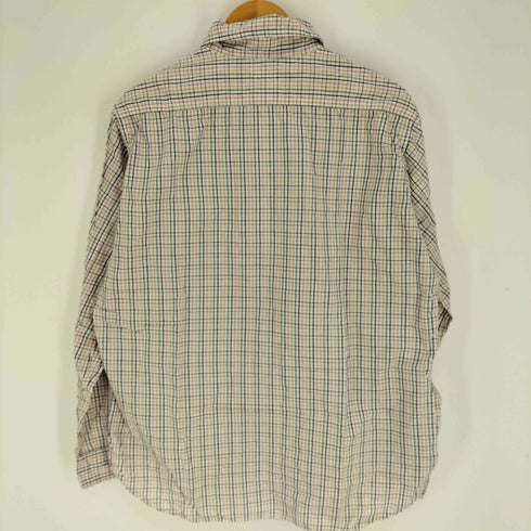 ポストオーバーオールズ POST OVERALLS USA製 グラフチェック L/S レギュラーカラーシャツ メンズ import:L