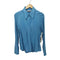 ザラ ZARA レーヨン100 サテン L/S シャツ レディース import:L