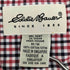 エディーバウアー Eddie Bauer 90S 白タグ ギンガムチェック L/S B.D シャツ メンズ import:M