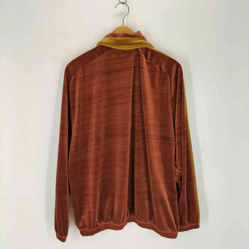 サスクワァッチファブリックス SASQUATCHfabrix. VELOUR RETRO L/S POLO メンズ JPN:L