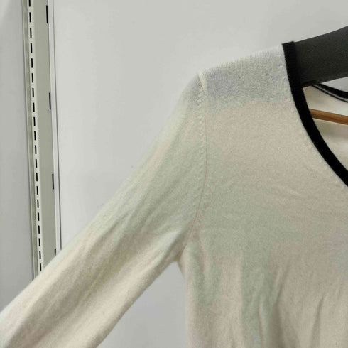 ユニクロイネスドラフレサンジュ UNIQLO INES DE LA FRESSANGE カシミヤ100% Vネック ニット セーター レディース JPN:L