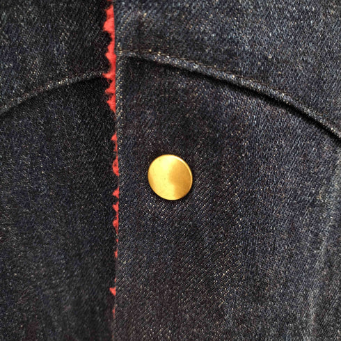 THREE FACE / SADDLE MAN JACKET サドルマンジャケット 裏地ボア デニムジャケット メンズ JPN:S