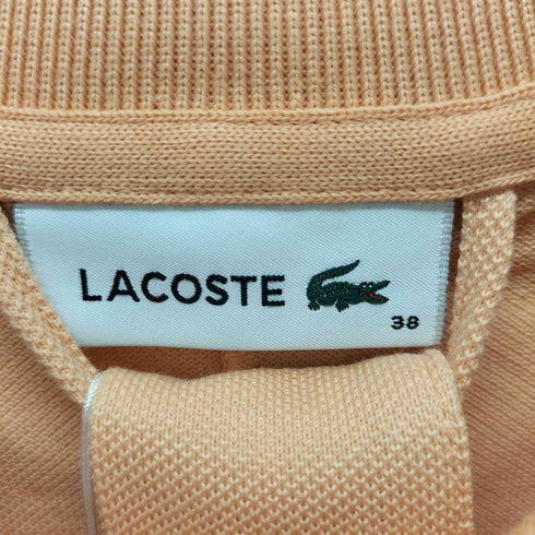 ラコステ LACOSTE 24SS 鹿の子地 ポロ シャツ ドレス ワンピース レディース FR:38