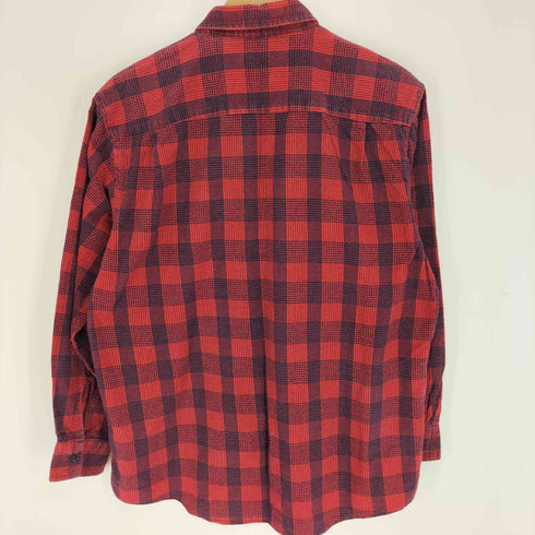 90S FOREST TRAIL ギンガムチェック 襟芯 ギンガムチェック L/S ネルシャツ メンズ import:M