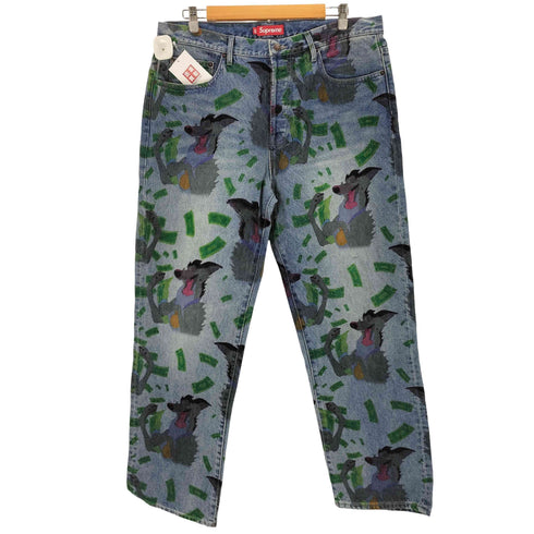 シュプリーム Supreme 25AW All Dogs Go To Heaven Loose Fit Jean メンズ 36