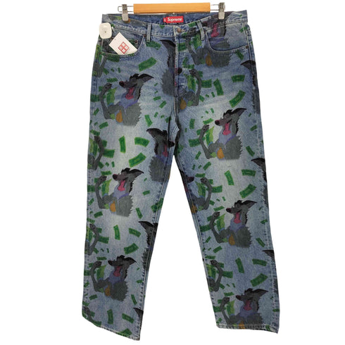 シュプリーム Supreme 25AW All Dogs Go To Heaven Loose Fit Jean メンズ 36