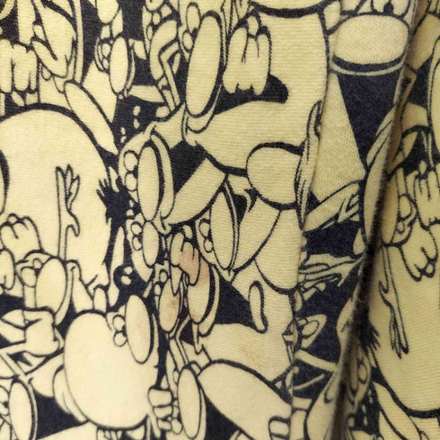 ベルンハルトウィルヘルム BERNHARD WILLHELM 07SS archive FRIDGID WEDNESDAY 総柄 クロップドパンツ レディース JPN:M