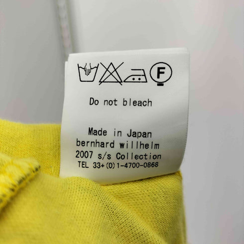 ベルンハルトウィルヘルム BERNHARD WILLHELM 07SS archive FRIDGID WEDNESDAY 総柄 クロップドパンツ レディース JPN:M