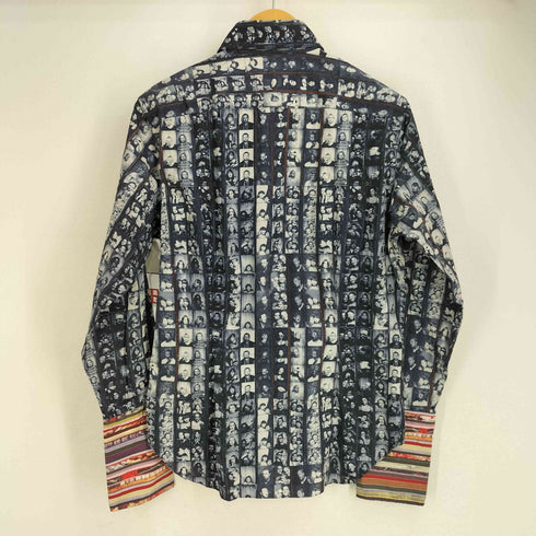 ポールスミスロンドン Paul Smith LONDON フォト 総柄 L/S ドレスシャツ メンズ JPN:M