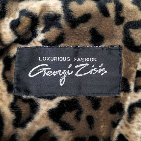 Georgi Zisis レオパードコート レディース