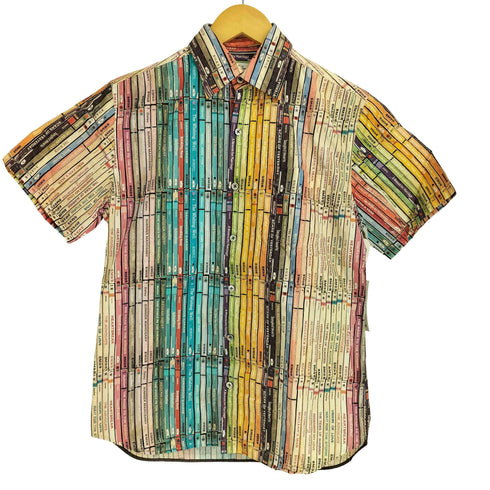 ポールスミスロンドン Paul Smith LONDON マルチカラー 総柄 S/S シャツ メンズ JPN:M