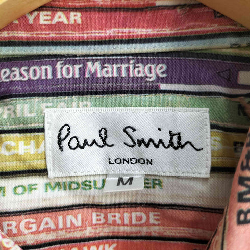 ポールスミスロンドン Paul Smith LONDON マルチカラー 総柄 S/S シャツ メンズ JPN:M