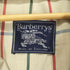 バーバリーズ BURBERRYS MADE IN ENGLAND 裏地チェック比翼ステンカラーコート メンズ