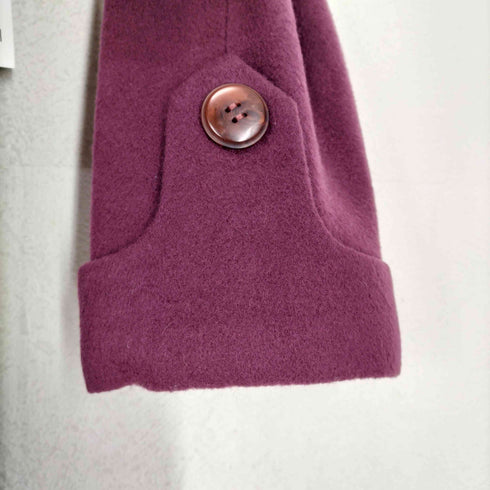 cashmere ダブルチェスターコート レディース F