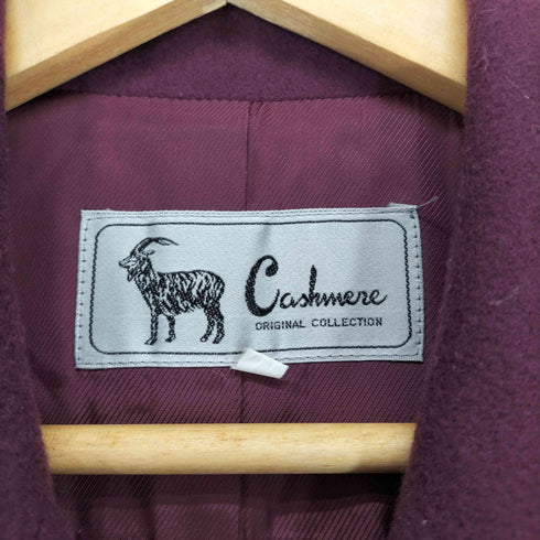 cashmere ダブルチェスターコート レディース F