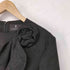 ランバン LANVIN noir コサージュデザインドレス レディース JPN:38